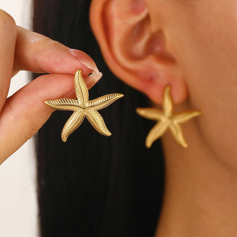 Star Shaped Stud Earring