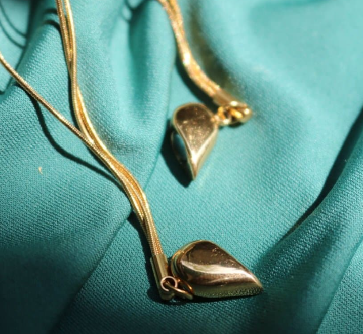 Korean Heart Necklace Chain | Multiway Anti Tarnished Jewelry