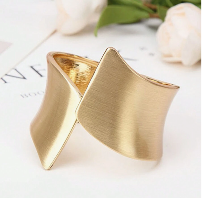 Gold Anti Tarnished Cuff for Women