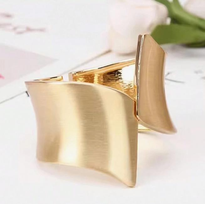 Gold Anti Tarnished Cuff for Women